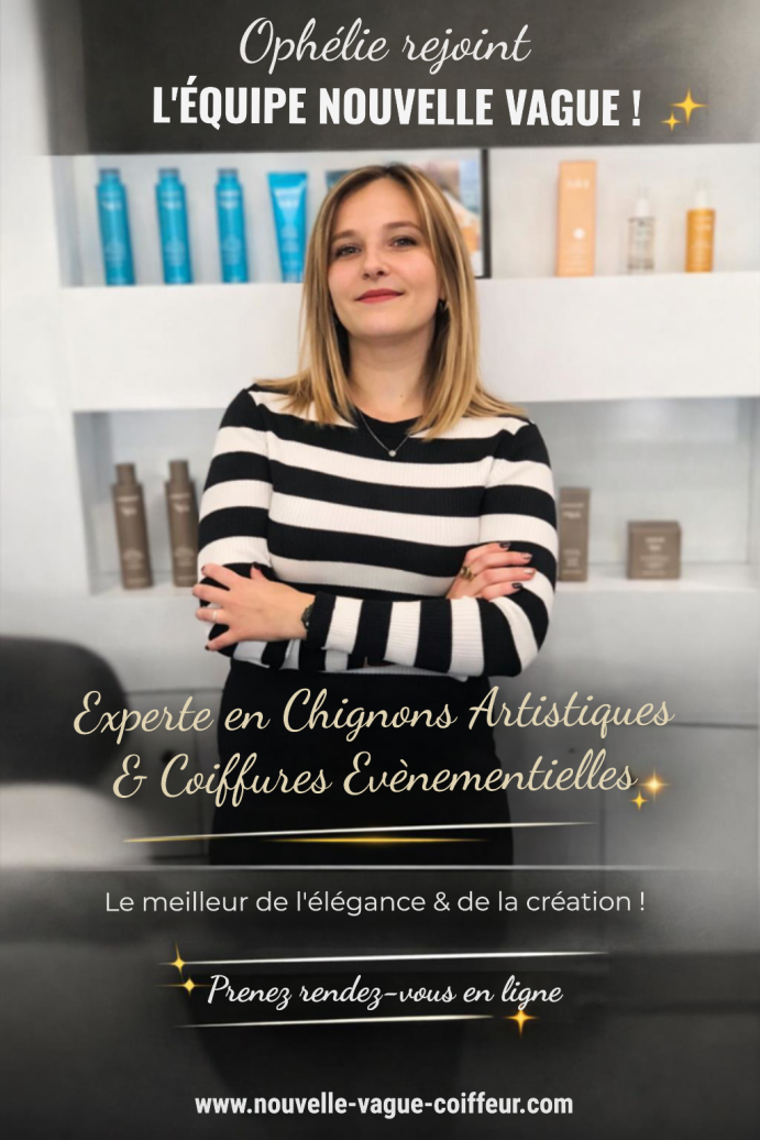 Ophélie rejoint l’équipe Nouvelle Vague !